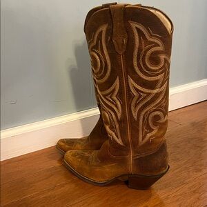 Durango Brown Heeled Boots